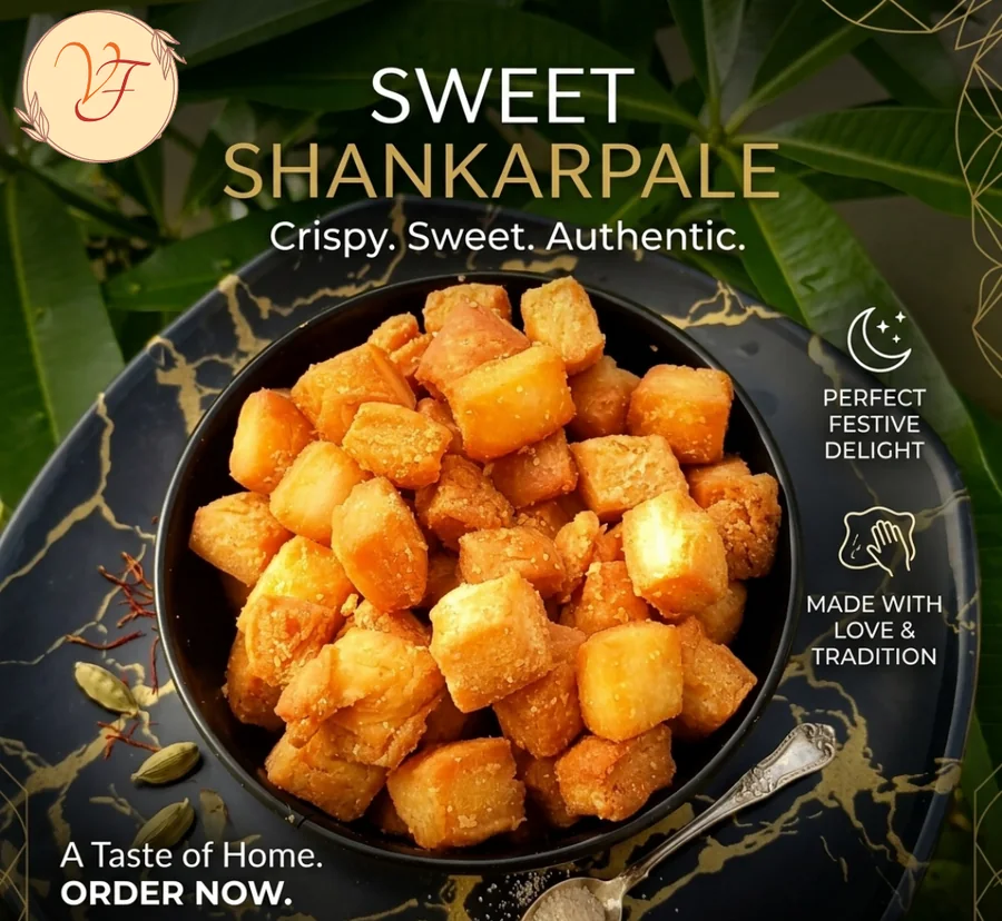 Sweet Shankarpale